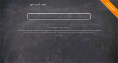 Desktop Screenshot of epicread.com